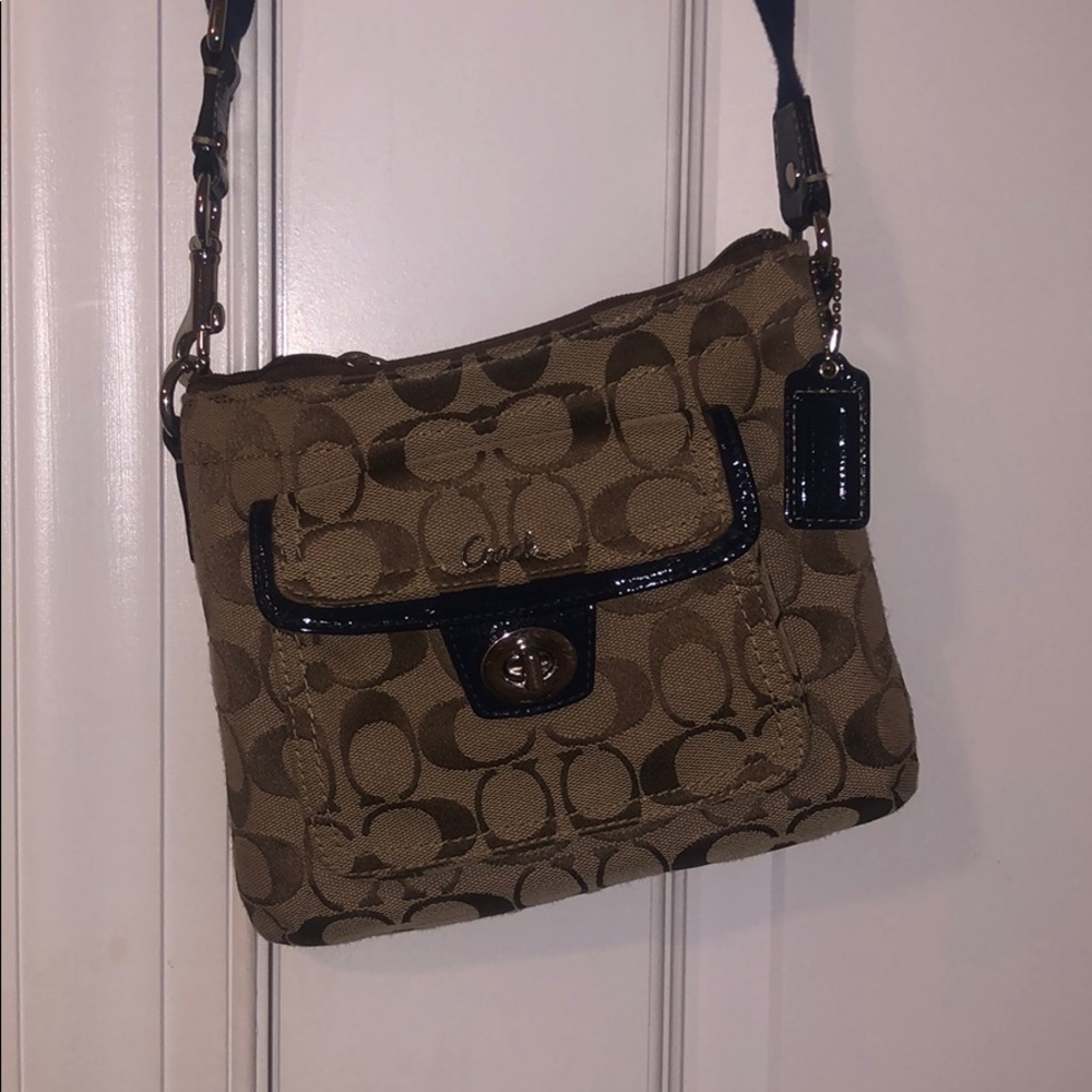 Coach cross body bag